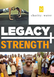 legacy charity water